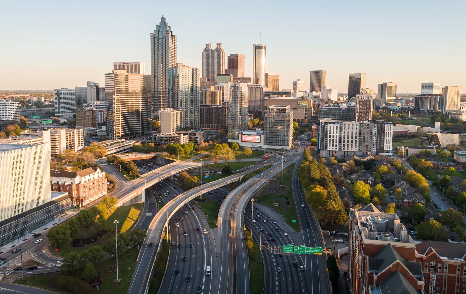 Atlanta city skyline