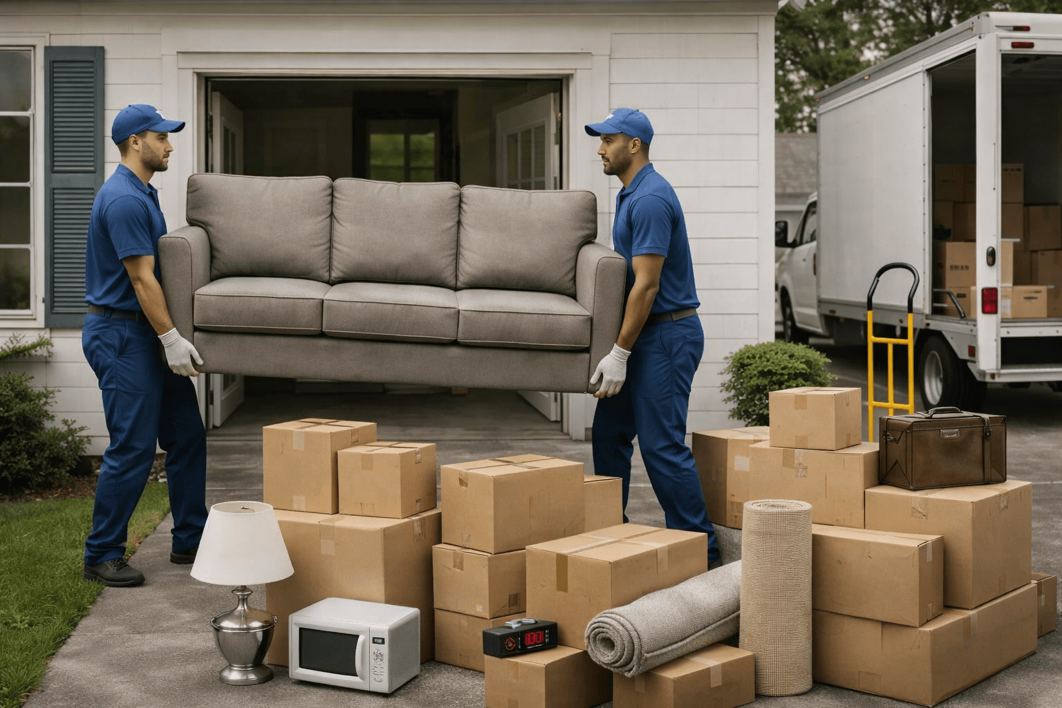 Junk Removal LLC team working in Atlanta